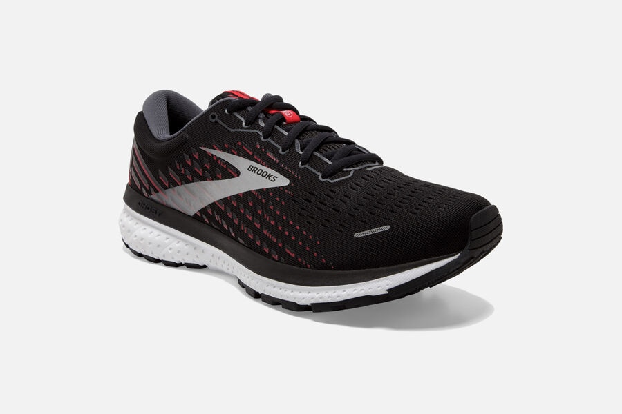 Brooks Ghost 13 Road Running Shoes - Mens - Black/Grey - JO7529463